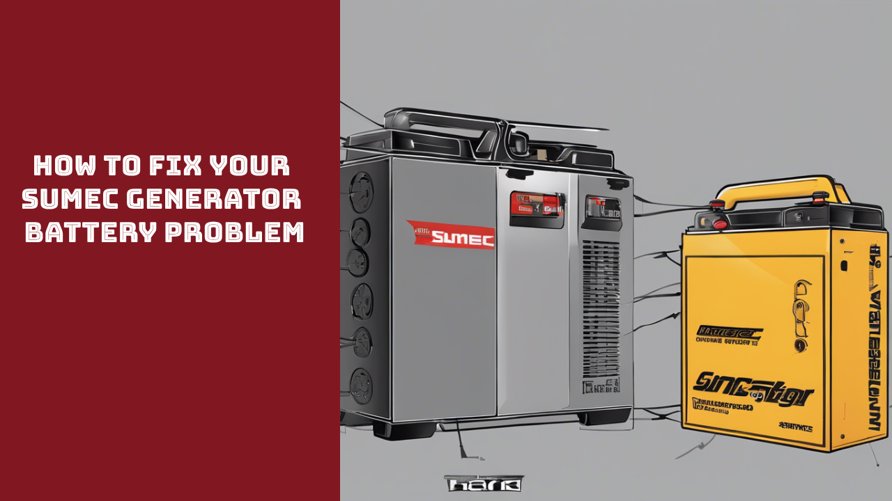 How To Fix Your Sumec Generator Battery Problem